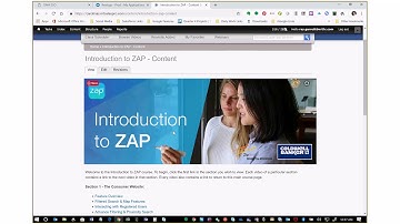How To Complete the Introduction to ZAP Course