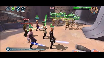 QGJ Omicron vs Geonosians in GAC