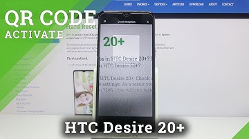 How to Activate QR Code Scanner on HTC Desire 20+ – Scan QR Codes