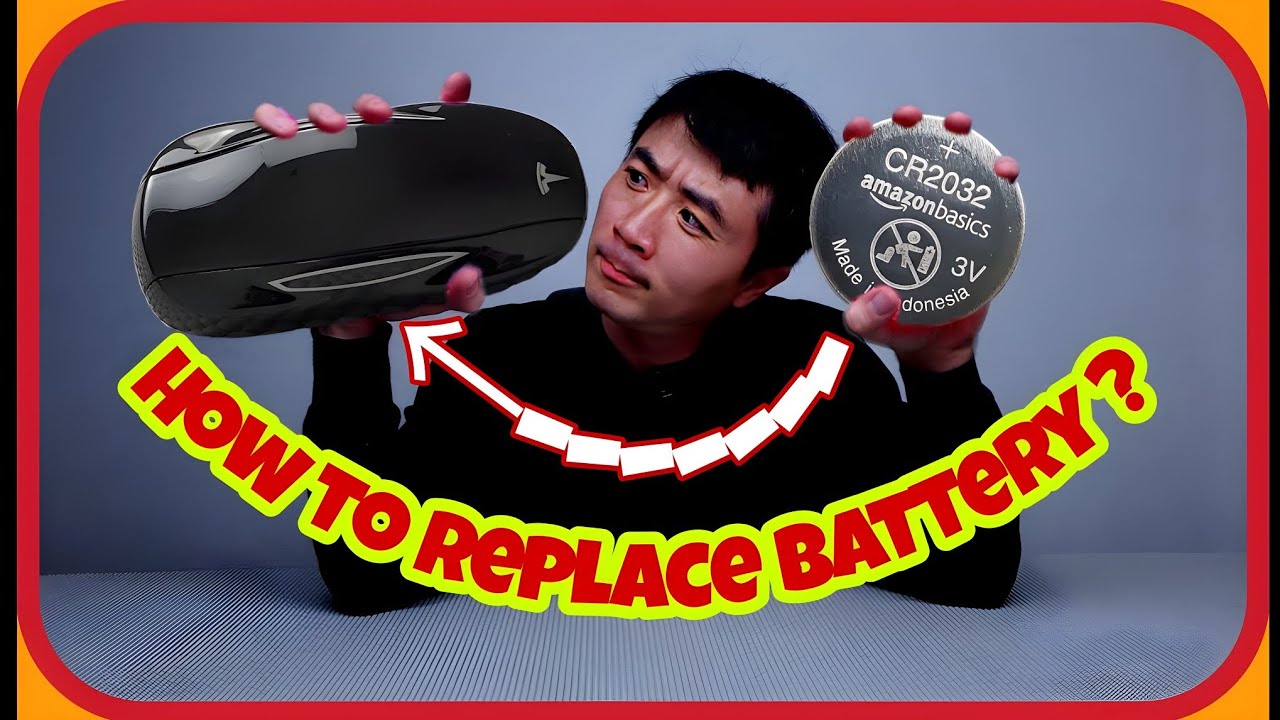 Tesla Key Fob Battery Replacement Model S 3 X Y How to, AmazonBasics CR2032 Lithium Coin Cell 4k