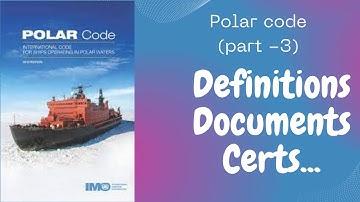 Polar code - Defintions, Documents & certificates