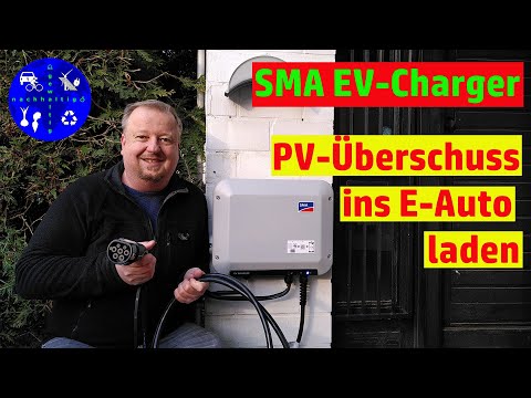 PV Überschuss ins Elektroauto laden. So funktioniert es mit der Wallbox SMA EV-Charger