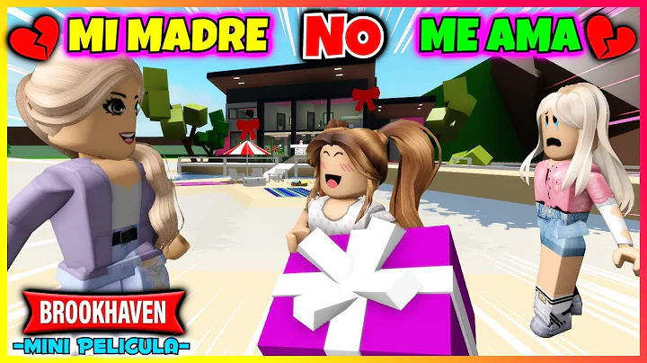 MI MADRE NO ME AMA  Roblox Brookhaven rp Mini Peli...