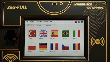Zed-FULL Settings  Menu