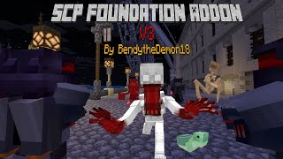 SCP Foundation Add-on V3 for MCPE (1.13+)