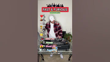 Fast And Furious Top 10 Songs 