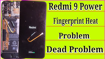 Redmi 9 Power Dead Problem || Redmi 9 Power Fingerprint Heat Problem || #jamobilerepair