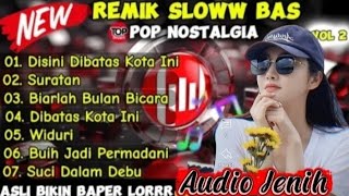 Viral Nostalgia 90an Remix Pop Kenangan  Cocok Untuk Teman Santai  Jernih 