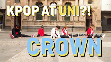 [Kpop in Public AT UNIVERSITY] TXT - CROWN (어느날 머리에서 뿔이 자랐다) | Bias Dance cover