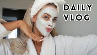 VLOG - skin care &amp; meet our new kitty!