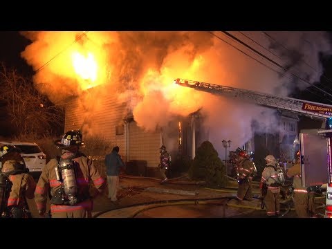 VIDEO: Ridgefield Park Man, 73, Killed In Overnight House Fire