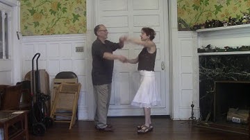 Cajun Jitterbug Cripple Step -- Half Windmill