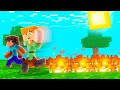 MINECRAFT BUT YOU STOP YOU BURN (DANGEROUS)