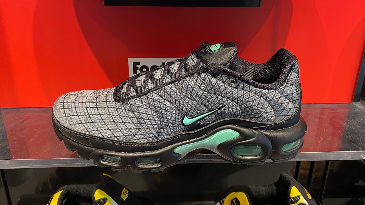 Nike Air Max Plus “Spirograph” (Black/Turquoise) - Style Code: FB3351-001 -  YouTube
