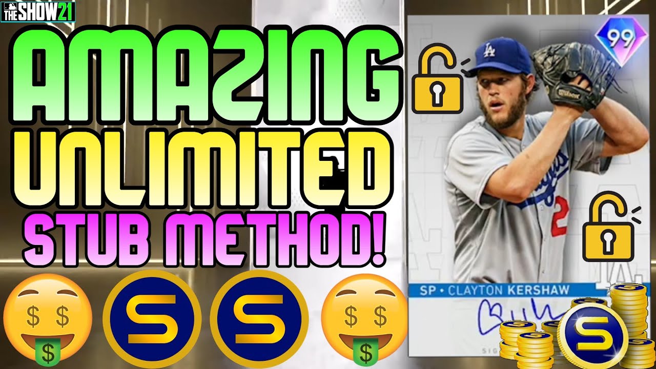 UNREAL GLITCHY STUB METHOD Makes MILLIONS MLB The Show 21 YouTube