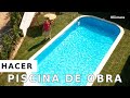 Cmo hacer piscina de obra paso a paso  bricomania