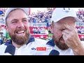 Shane Lowry's Excited Reaction to Winning the Ryder Cup 🏆