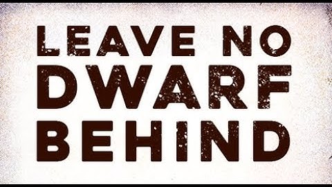 Teaching a New Generation to Leave no Dwarf Behind