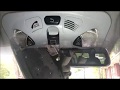 Mercedes G Wagon W463 upper roof console/switch panel removal