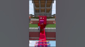 this guy got DESTROYED #clips #minecraft #bedwars #minecraftsumo #lifehacks #wtf #hypixel