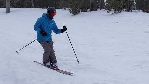 Beginner mogul practice