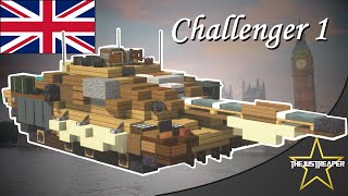 Minecraft Cold War Build Tutorial: Challenger 1