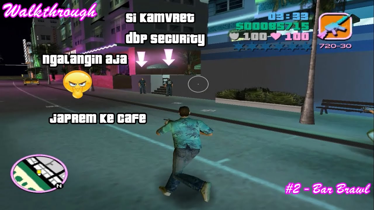 gta vice city bar brawl save game