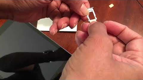 How To Change The SIM Card In Your iPad