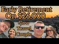 Nomad couples 26000 slow travel early retirement tips fire movement