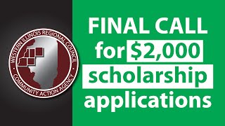 Final Call for $2000 Scholarships | WIRC Wednesdays | June 9 2021 by WIRC & CAA 20 views 2 years ago 1 minute, 2 seconds