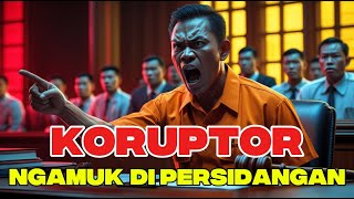 TERBONGKAR! Sidang Mencekam: Koruptor Ngamuk di Depan Hakim, Semua Aib Terbuka!