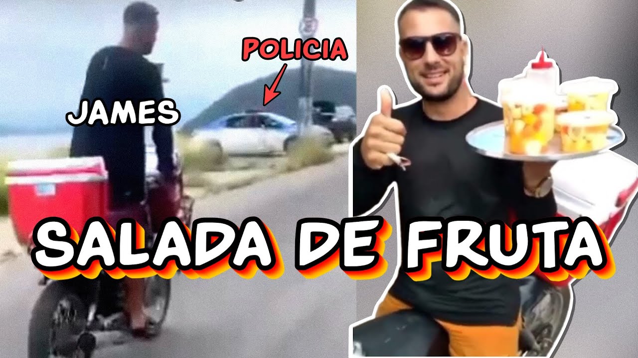 Oh james eu quero uma salada de fruatã 🗣️🏍️ - *Eu refugiado indo embora  do pais mas não deu tempo de comprar uma salada de fruta* da - iFunny Brazil