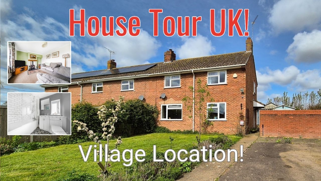 HOUSE TOUR UK Village Location!  £260,000 North Pickenham, Norfolk. Longsons Estate Agents