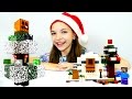 Секреты игры Майнкрафт - Наряжаем новогоднюю елку Лего Майнкрафт!