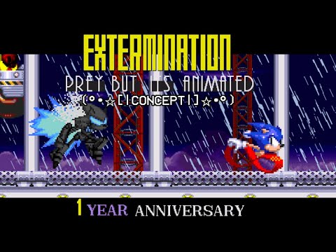 [◇FNF◇] Extermination (Prey Danly Mix but It's a Concept/Animated) [|☆°1 Year Anniversary°☆|]
