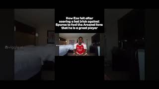 Eze after successfully scamming Arsenal fans #football #memes #ucl #arsenal