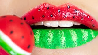 Edible Lipsticks & Makeup out of Candy by Beep Beep - DIY, Life Hacks, Pranks 297,605 views 3 years ago 9 minutes, 23 seconds