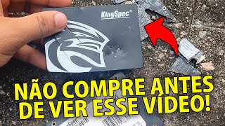 NÃO COMPRE SSD DA KINGSPEC (SATA ou NVMe) ANTES DE VER ESSE VÍDEO!