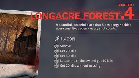 Into the Dead 2 - Chapter 1-4 “Longacre Forest” Story Campaign Mode | Road to 5 Stars