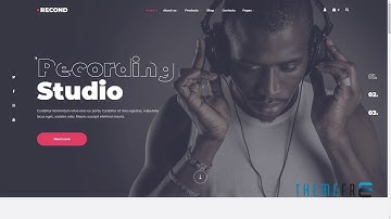 Recond - Recording Studio and Music Band WordPress Theme      Takehik