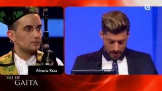 Valoración do xurado da actuación de Álvaro Rúa no concurso "Vai de gaita" de Luar