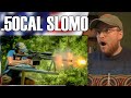 Smarter Every Day .50 Cal HARDCORE Slow Mo - Royal Marine Reacts