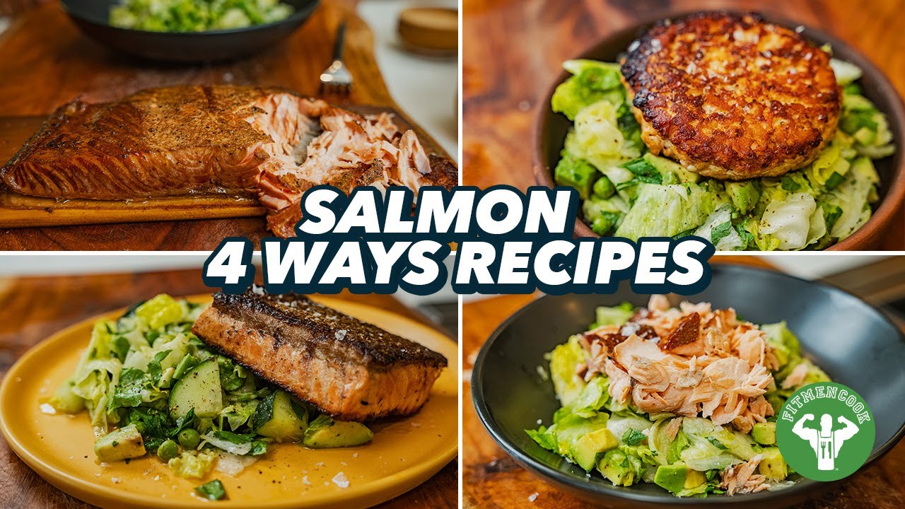 Salmon 4 Ways Recipes - YouTube