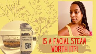 I tried a natural face steam! | Skin Care | Sensitive Skin