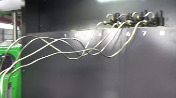 CR825 full function common rail test bench surface