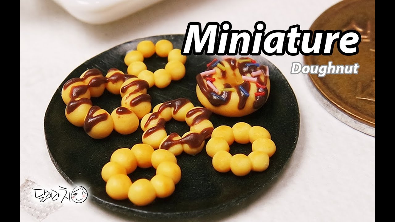 미니어쳐 도너츠 만들기 Miniature * Doughnut