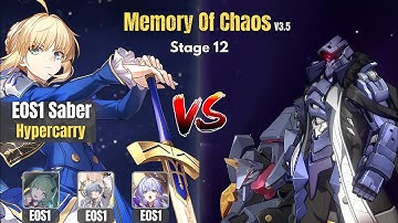 Saber E0S1 Easy MoC 12 Clear | Honkai Star Rail v3.5
