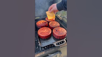 MASSIVE Smoked Fried Bologna Sandwich | Over The Fire Cooking by Derek Wolf