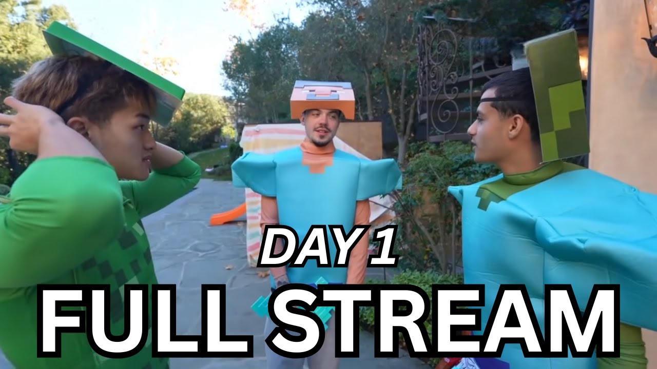 Faze Adapt Minecraft 11 DEC - FaZe Minecraft Marathon DAY 1 W/ JasonTheWeen & Adapt FULL ...