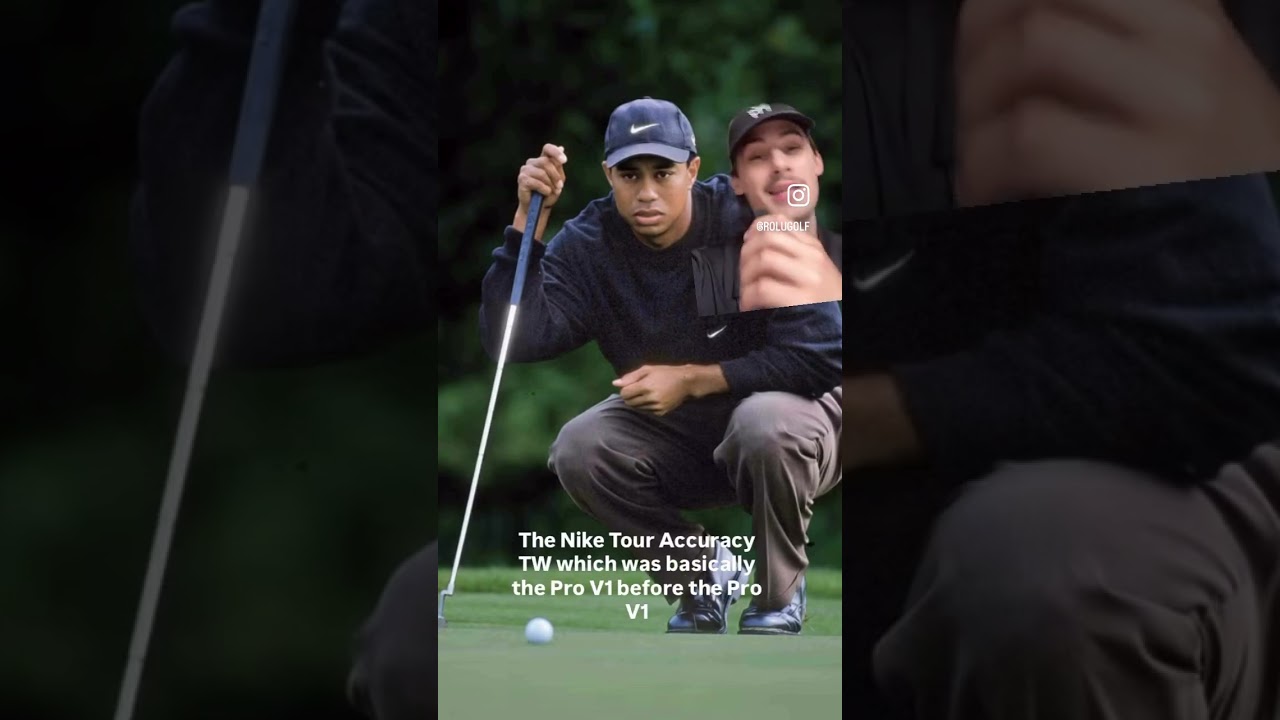 Nike was lowkey cooking back then. #golf #golfswing #prov1 #tigerwoods